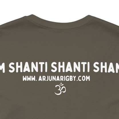 May All Humans Be Well T-Shirt - Arjuna Rigby Art and Lifestyle Store