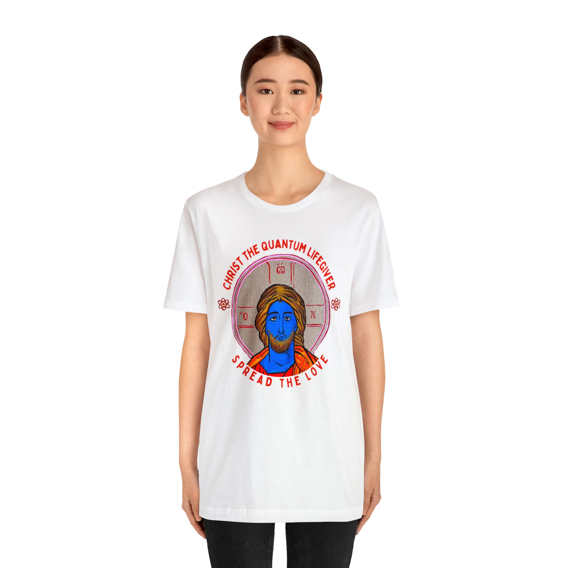 Christ the Quantum Lifegiver - Classic T-Shirt - Arjuna Rigby Art and Lifestyle Store