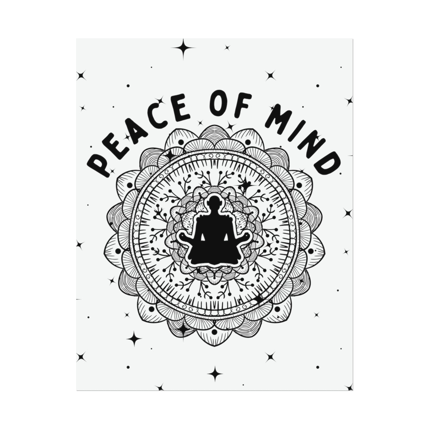 Peace of Mind Fine Art Print white background