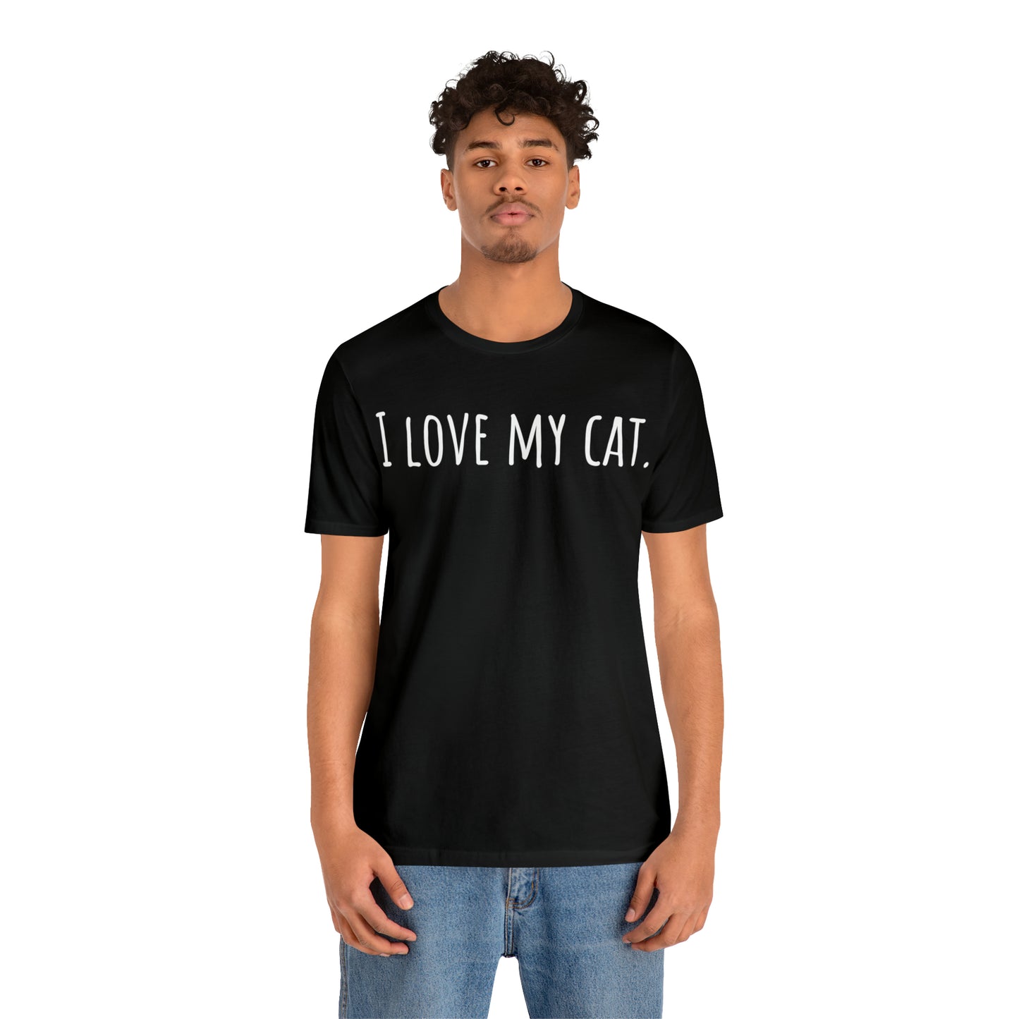 I Love My Cat - Classic T-Shirt - Arjuna Rigby Art and Lifestyle Store