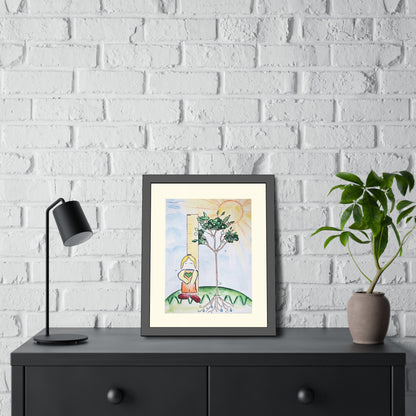 And Together We Grow II Framed Fine Art Print