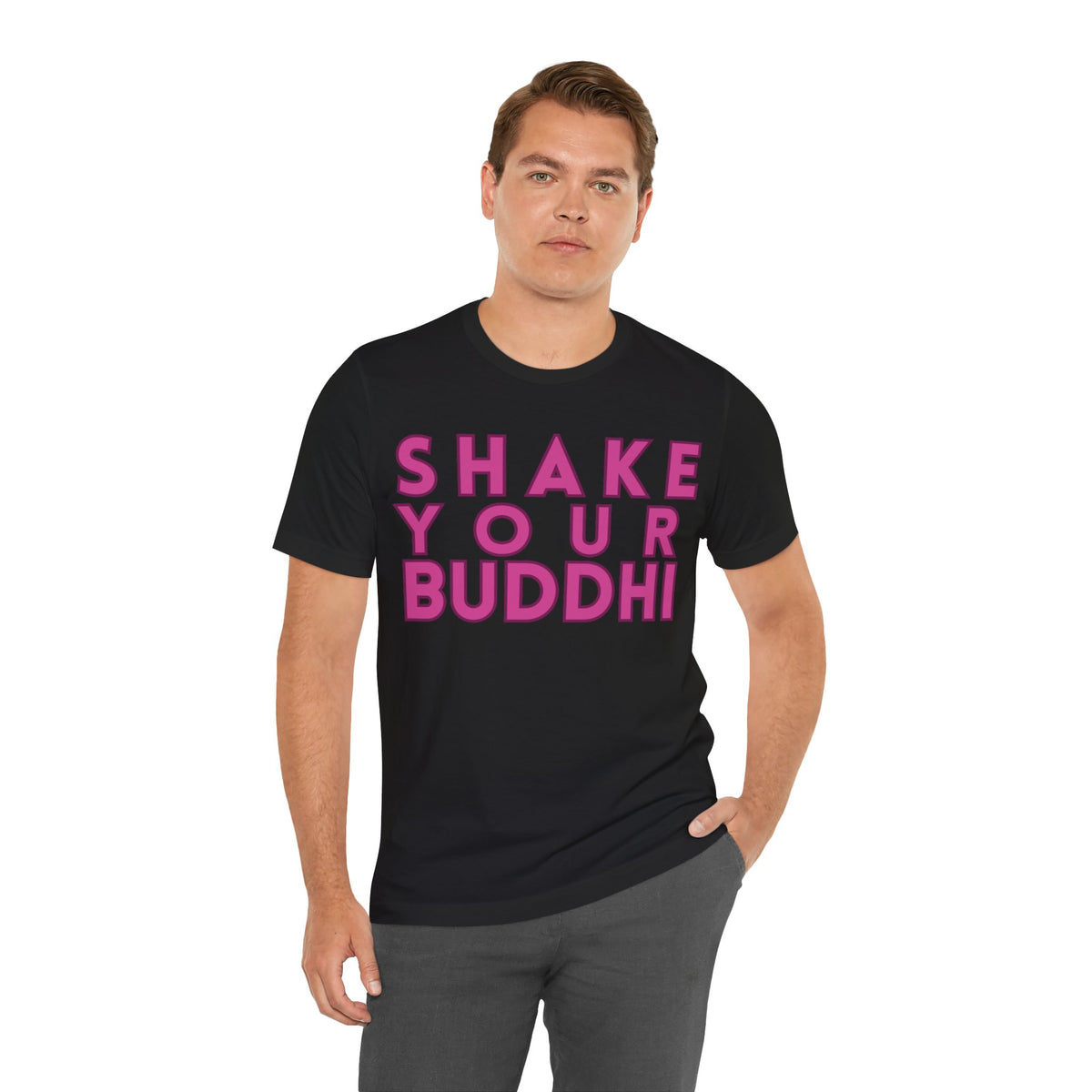 Shake Your Buddhi T-Shirt - Arjuna Rigby Art and Lifestyle Store