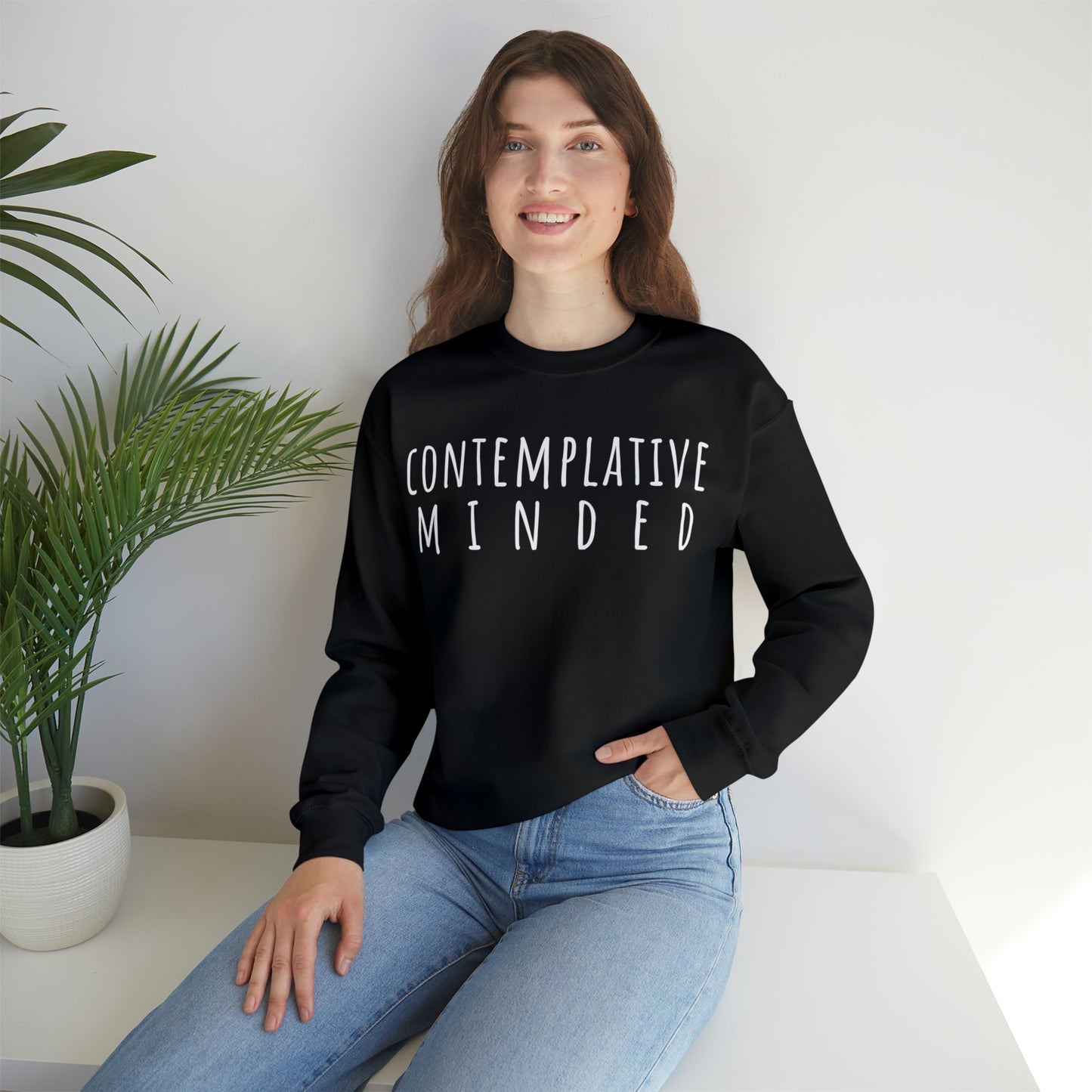 Contemplative Minded Crewneck Sweatshirt