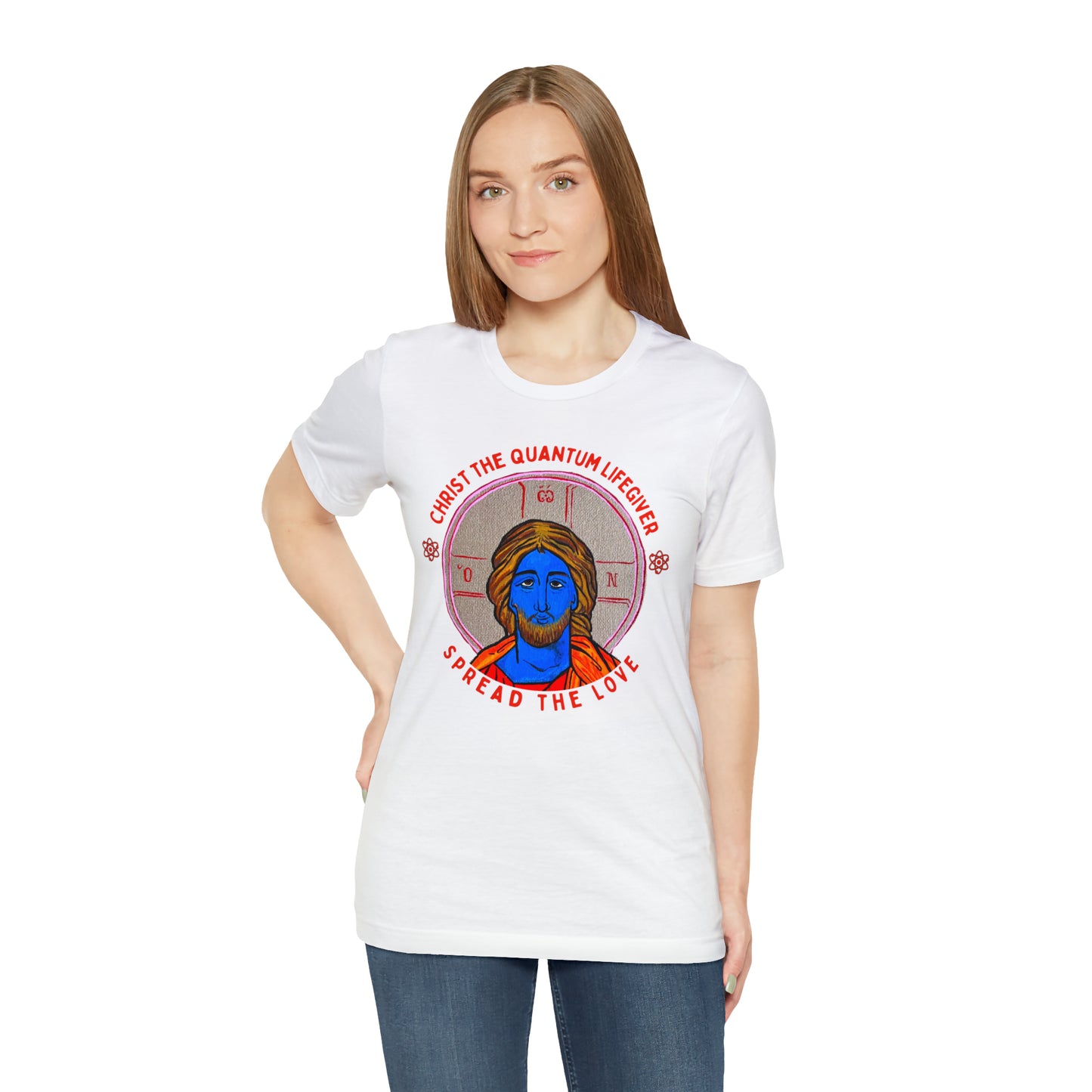 Christ the Quantum Lifegiver - Classic T-Shirt - Arjuna Rigby Art and Lifestyle Store