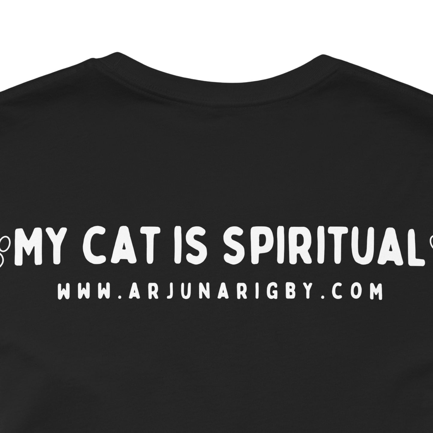 Yoga Cat T-Shirt - Arjuna Rigby Art and Lifestyle Store
