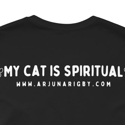Yoga Cat T-Shirt - Arjuna Rigby Art and Lifestyle Store