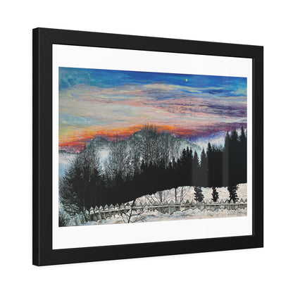 Grua Framed Fine Art Print