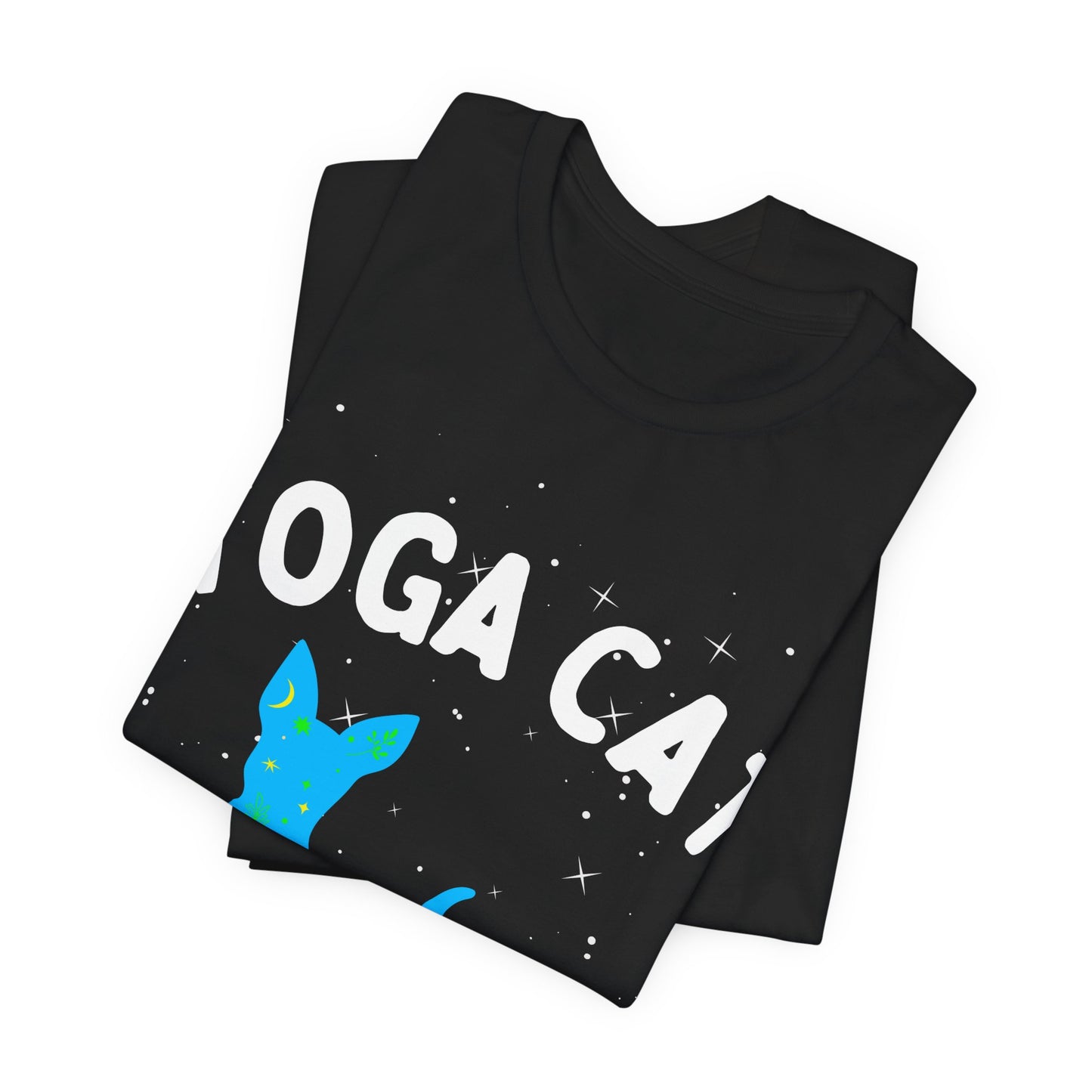 Yoga Cat T-Shirt - Arjuna Rigby Art and Lifestyle Store