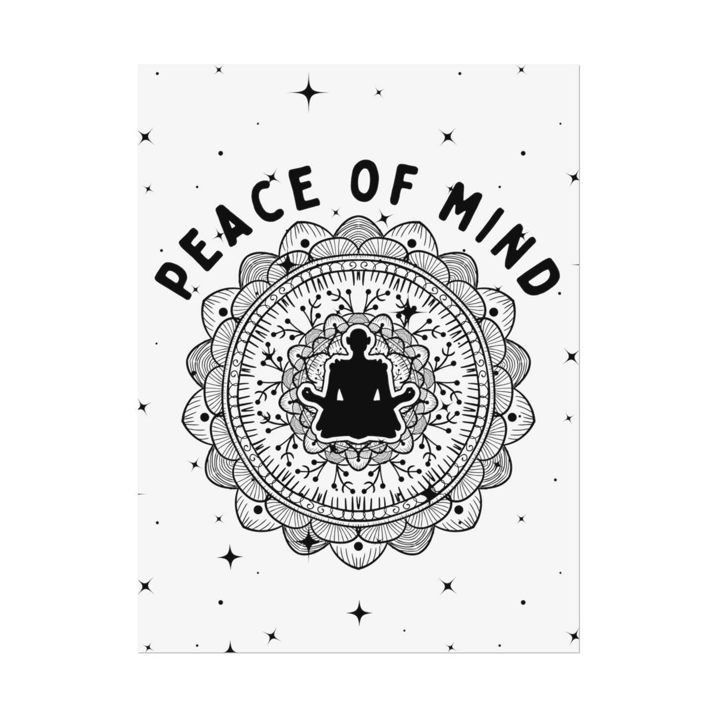 Peace of Mind Fine Art Print white background