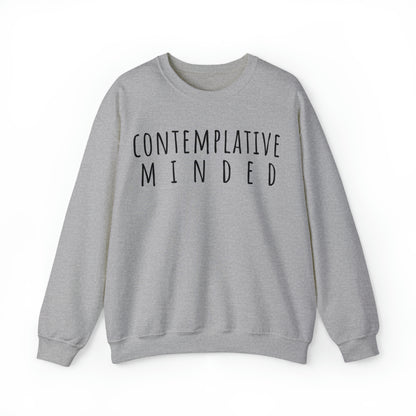 Contemplative Minded Crewneck Sweatshirt