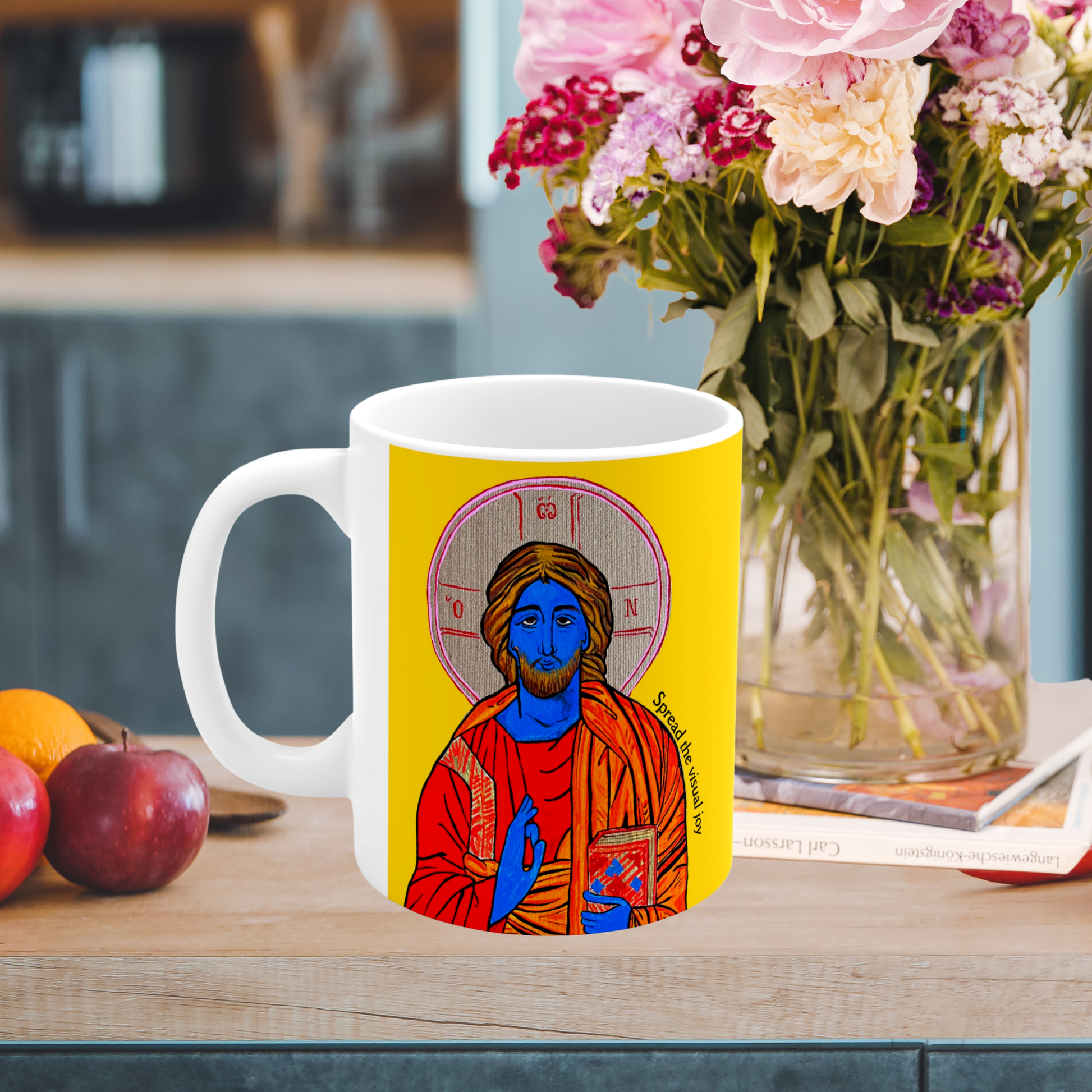 Christ the Quantum Lifegiver - Mug - Arjuna Rigby Art and Lifestyle Store