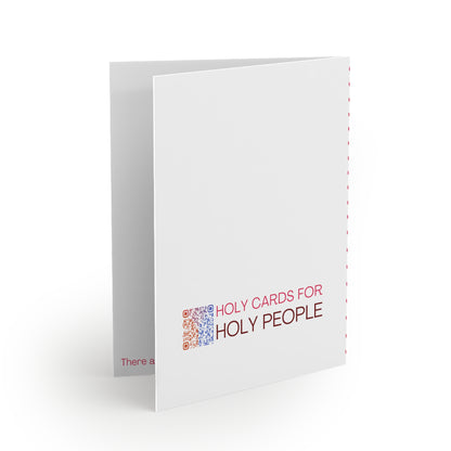 Polka Dot Om Greeting Card