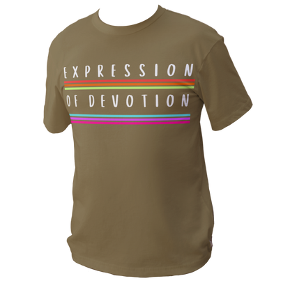 Expression of Devotion T-Shirt - Arjuna Rigby Art and Lifestyle Store