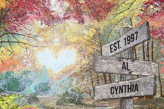 In Memoriam Al. Oil on canvas 24 x 36 inches.