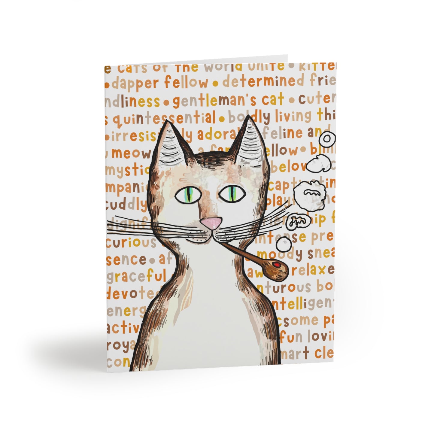 Gentleman's Cat Greeting Card