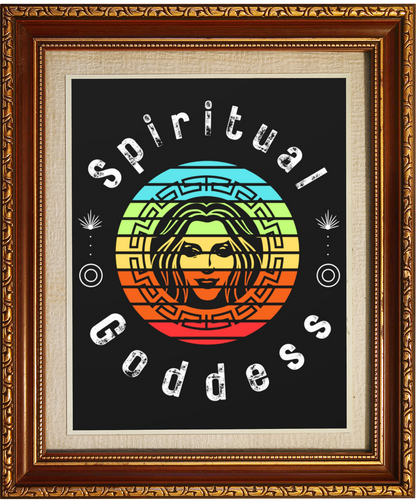 Spiritual Goddess T-Shirt - Arjuna Rigby Art and Lifestyle Store