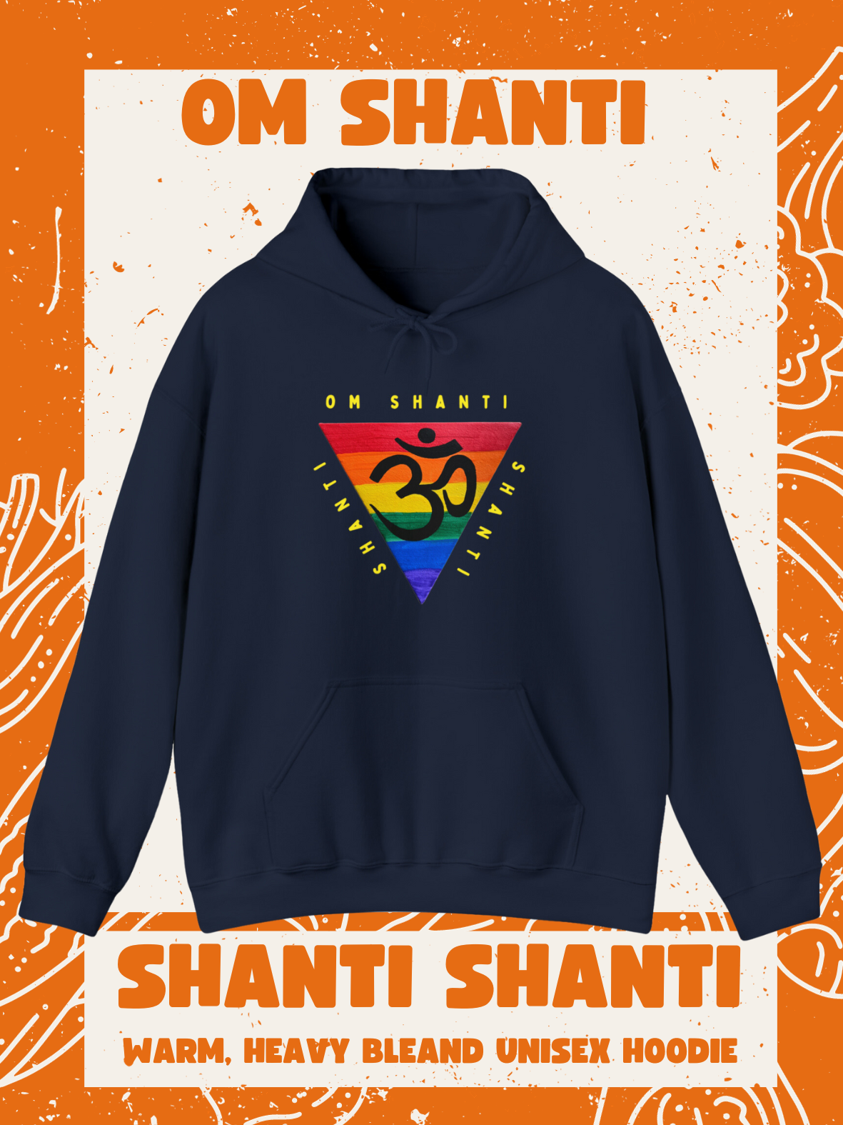 Rainbow Triangle OM Hoodie