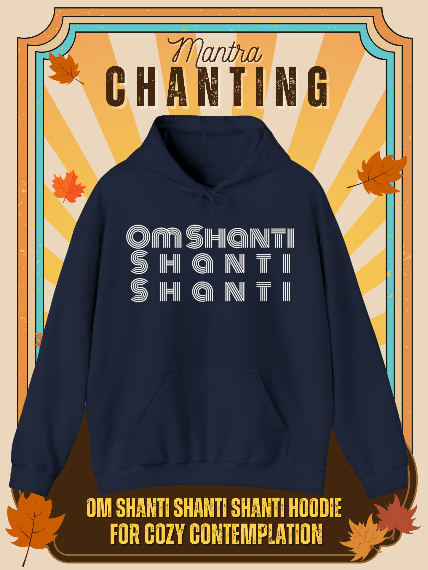 Om shanti shanti shanti Hoodie