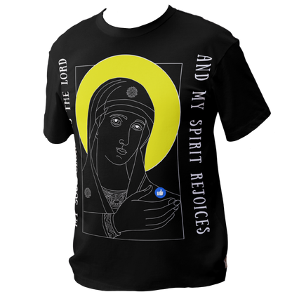 My Soul Glorifies the Lord & My Spirit Rejoices T-Shirt - Arjuna Rigby Art and Lifestyle Store