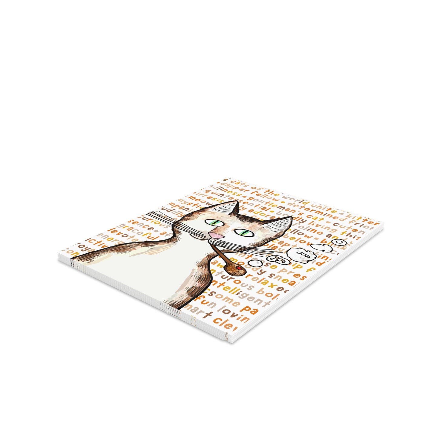 Gentleman's Cat Greeting Card