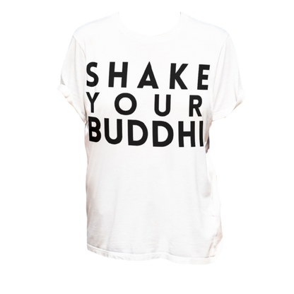 Shake Your Buddhi T-Shirt - Arjuna Rigby Art and Lifestyle Store