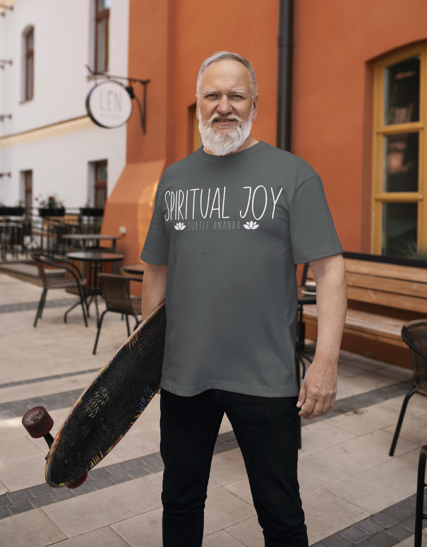 Spiritual Joy T-Shirt - Arjuna Rigby Art and Lifestyle Store