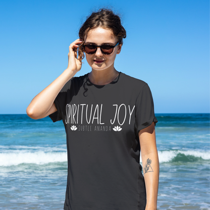 Spiritual Joy T-Shirt - Arjuna Rigby Art and Lifestyle Store