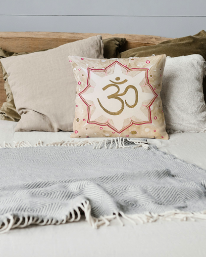 OM Throw Pillow