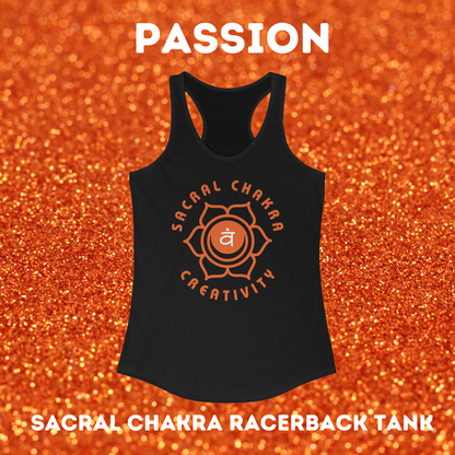 Sacral Chakra Women's Racerback Tank