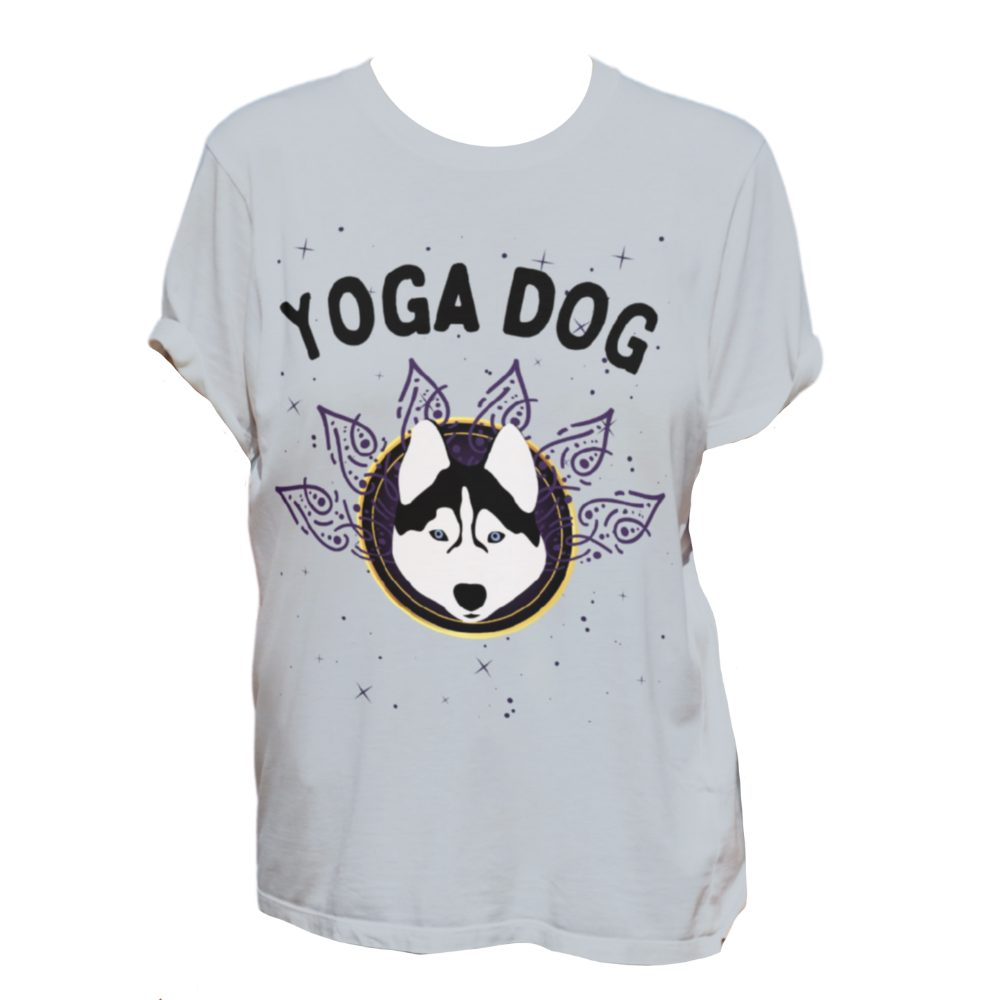 Yoga Dog T-Shirt - Arjuna Rigby Art and Lifestyle Store