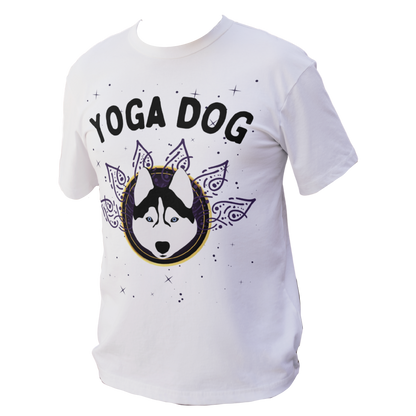Yoga Dog T-Shirt - Arjuna Rigby Art and Lifestyle Store