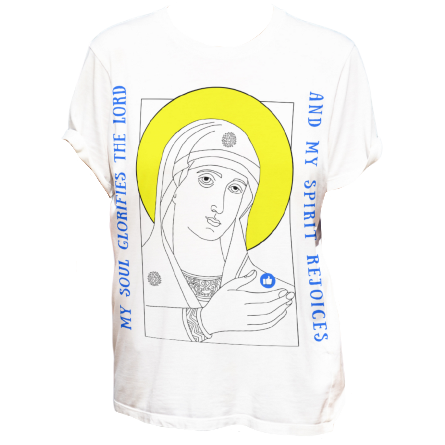 My Soul Glorifies the Lord & My Spirit Rejoices T-Shirt - Arjuna Rigby Art and Lifestyle Store