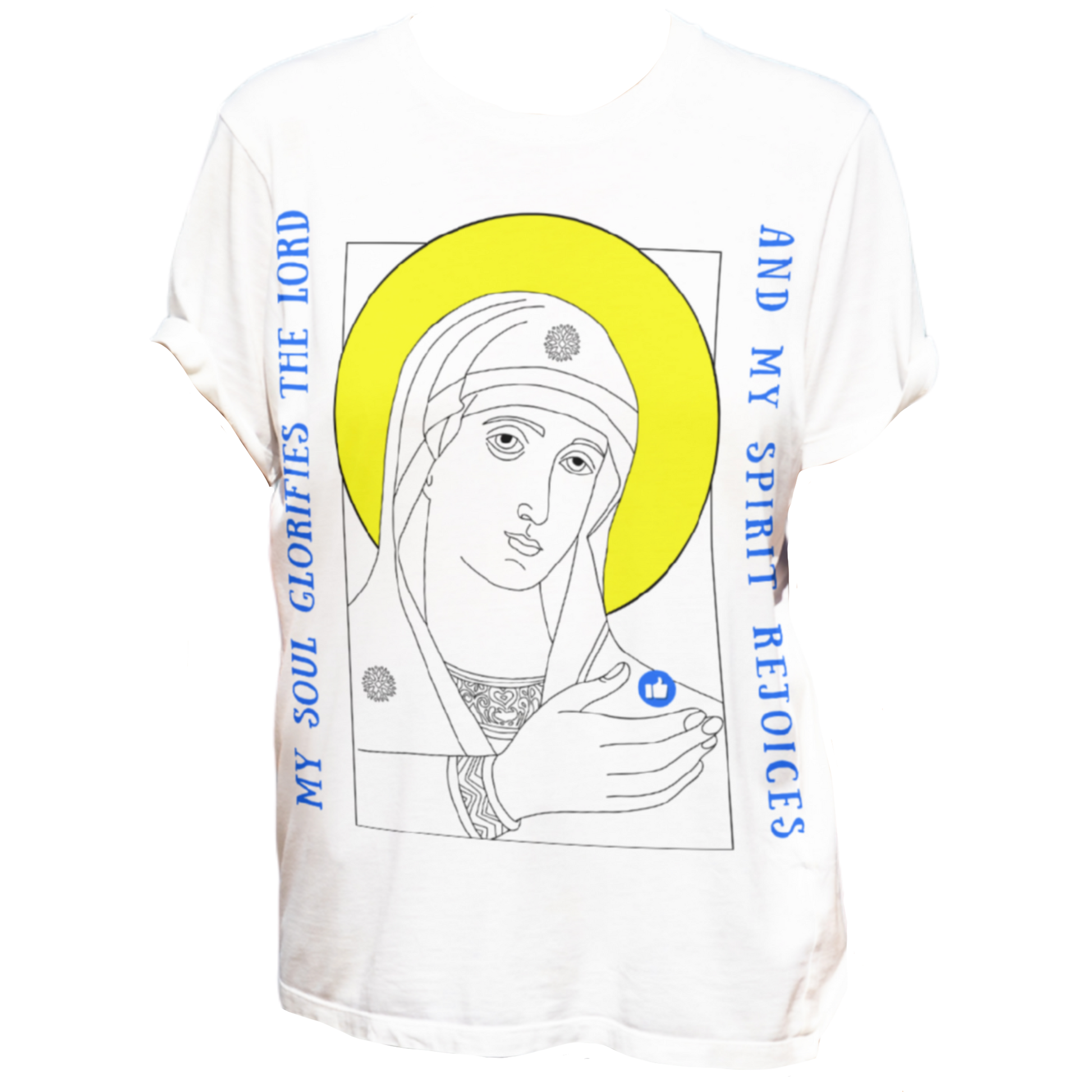 My Soul Glorifies the Lord & My Spirit Rejoices T-Shirt - Arjuna Rigby Art and Lifestyle Store
