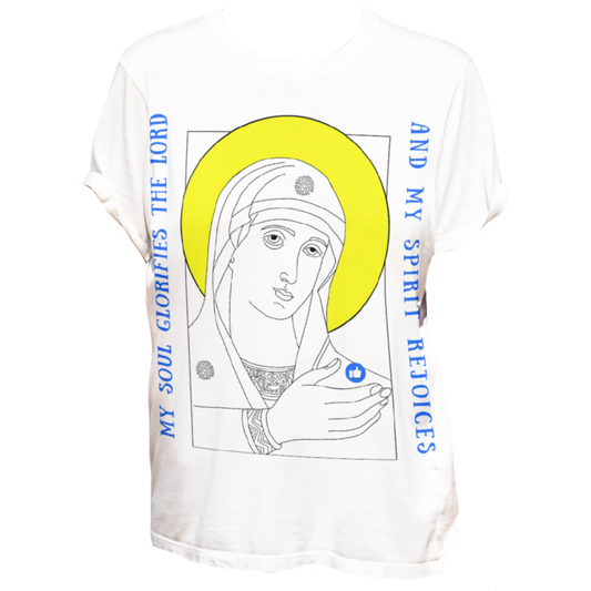 My Soul Glorifies the Lord & My Spirit Rejoices T-Shirt - Arjuna Rigby Art and Lifestyle Store