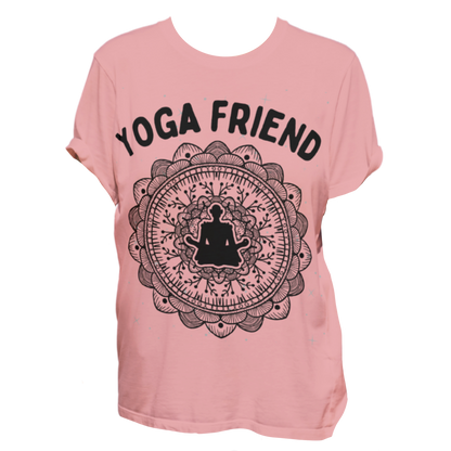 Yoga Friend T-Shirt - Arjuna Rigby Art and Lifestyle Store