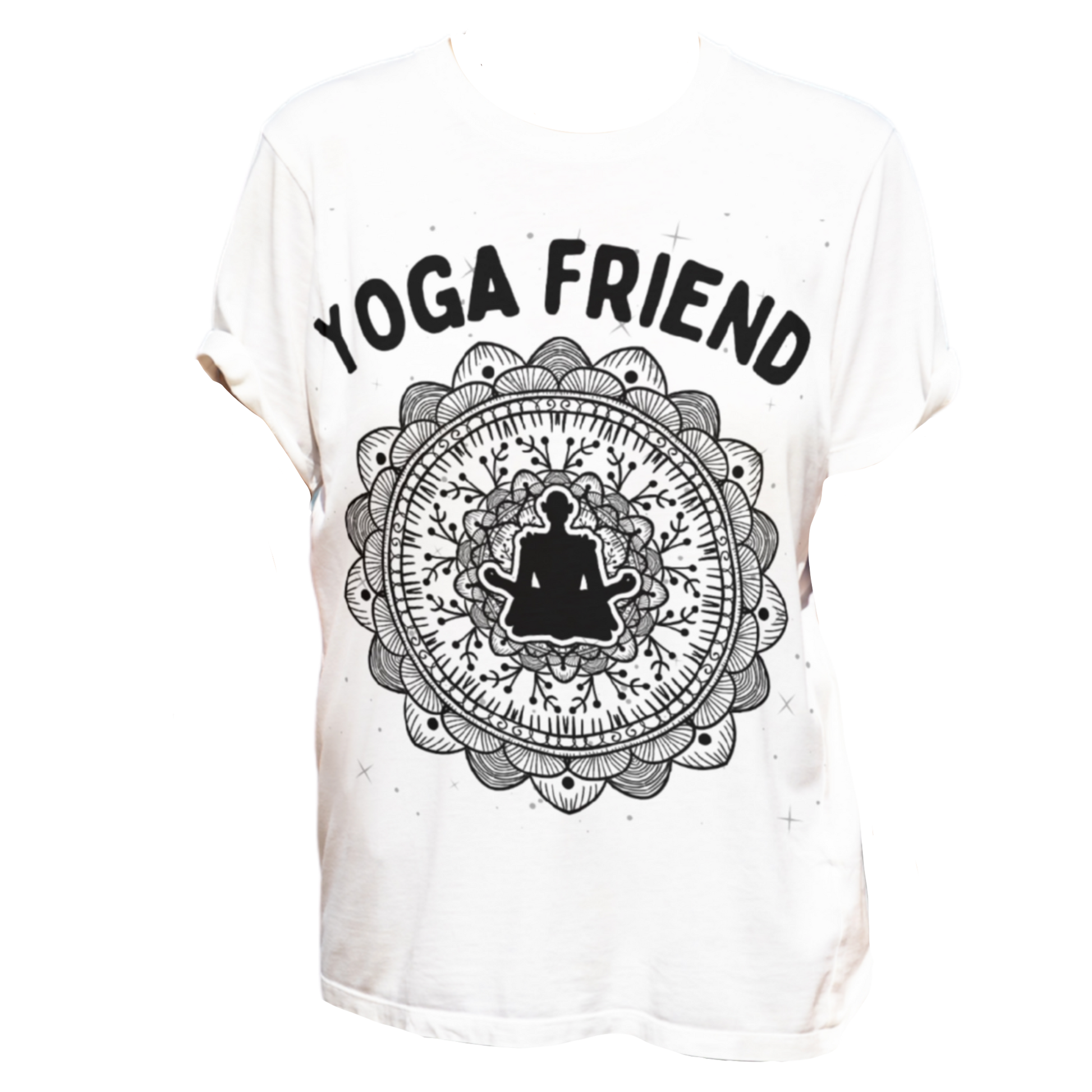 Yoga Friend T-Shirt - Arjuna Rigby Art and Lifestyle Store