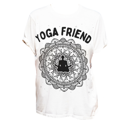 Yoga Friend T-Shirt - Arjuna Rigby Art and Lifestyle Store