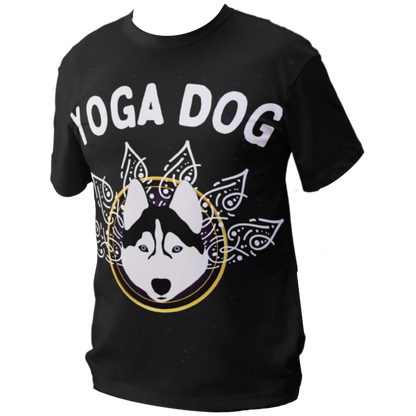 Yoga Dog T-Shirt - Arjuna Rigby Art and Lifestyle Store