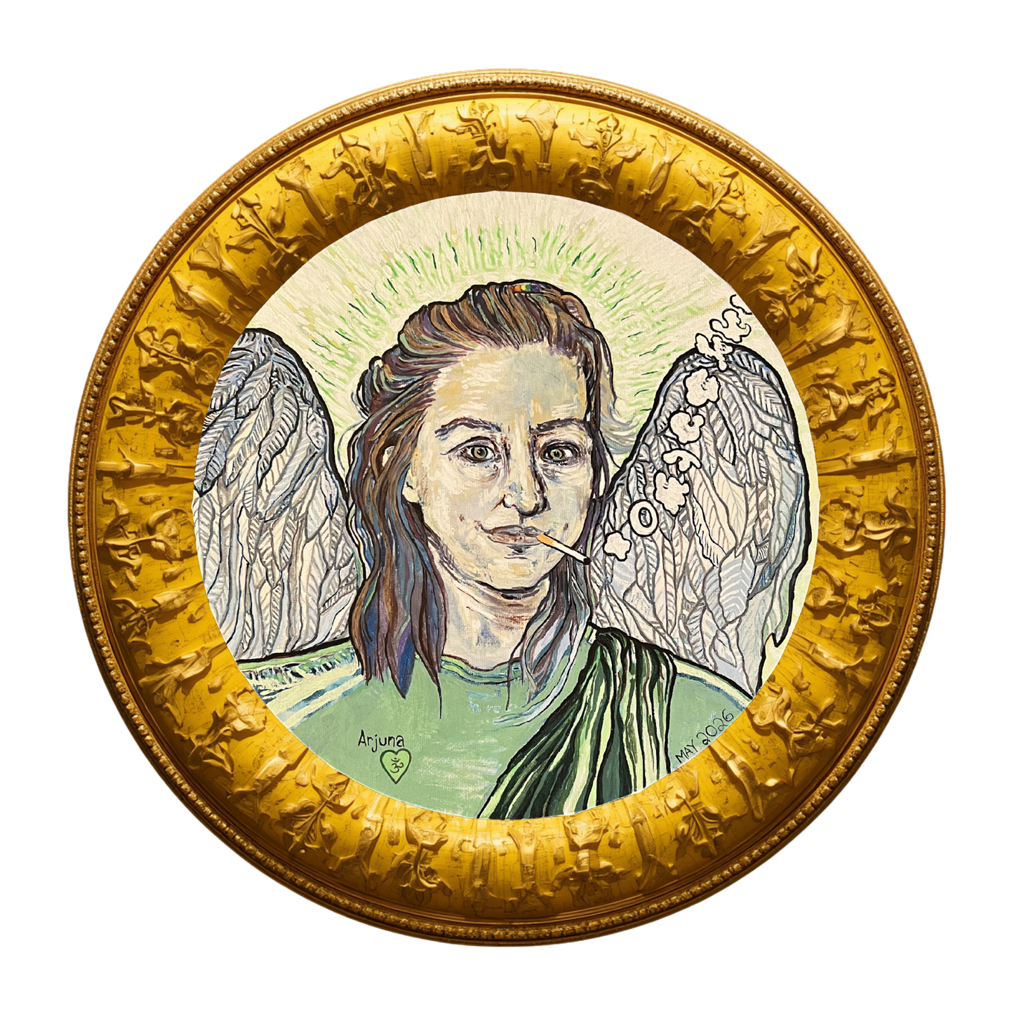 Angel Smoking