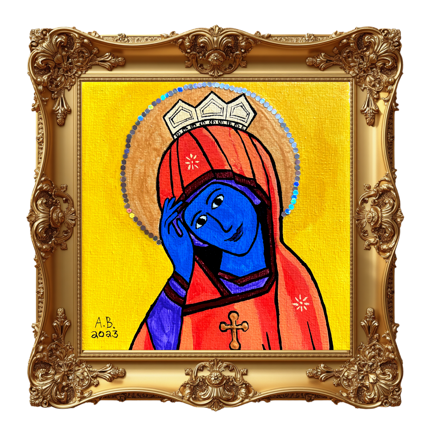 Mary Queen of Heaven - Arjuna Rigby Art and Lifestyle Store