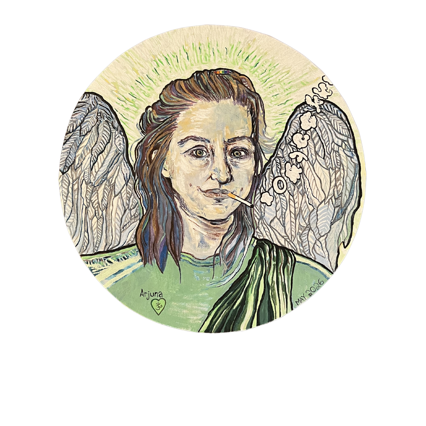 Angel Smoking