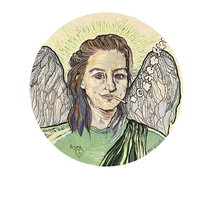 Angel Smoking
