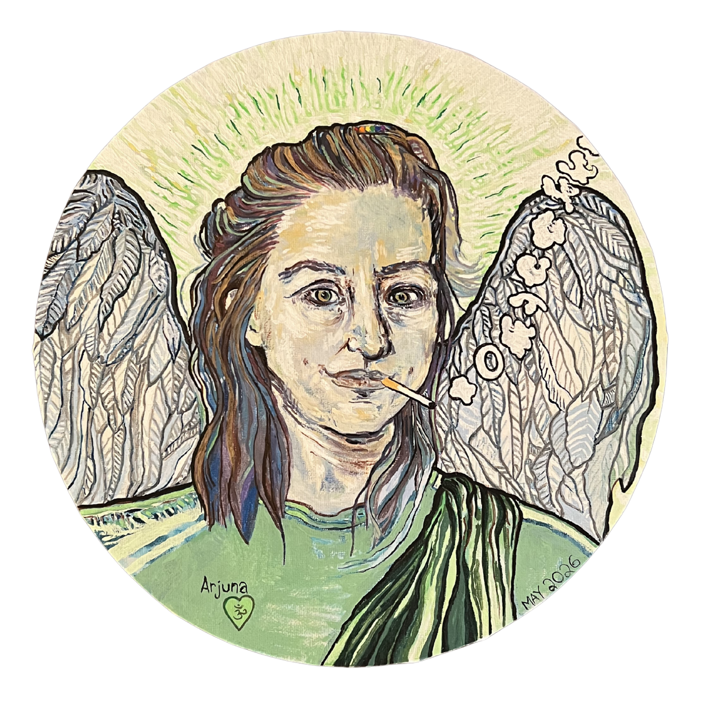 Angel Smoking