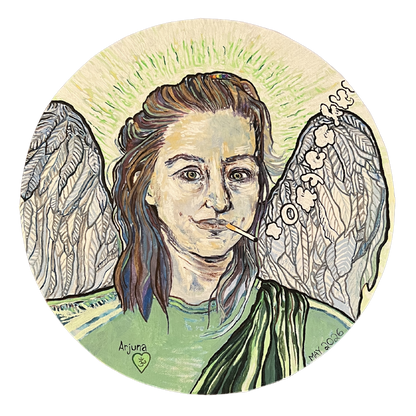 Angel Smoking