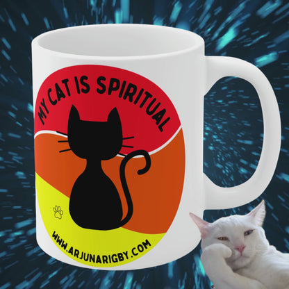 My Cat is Spiritual - Mug