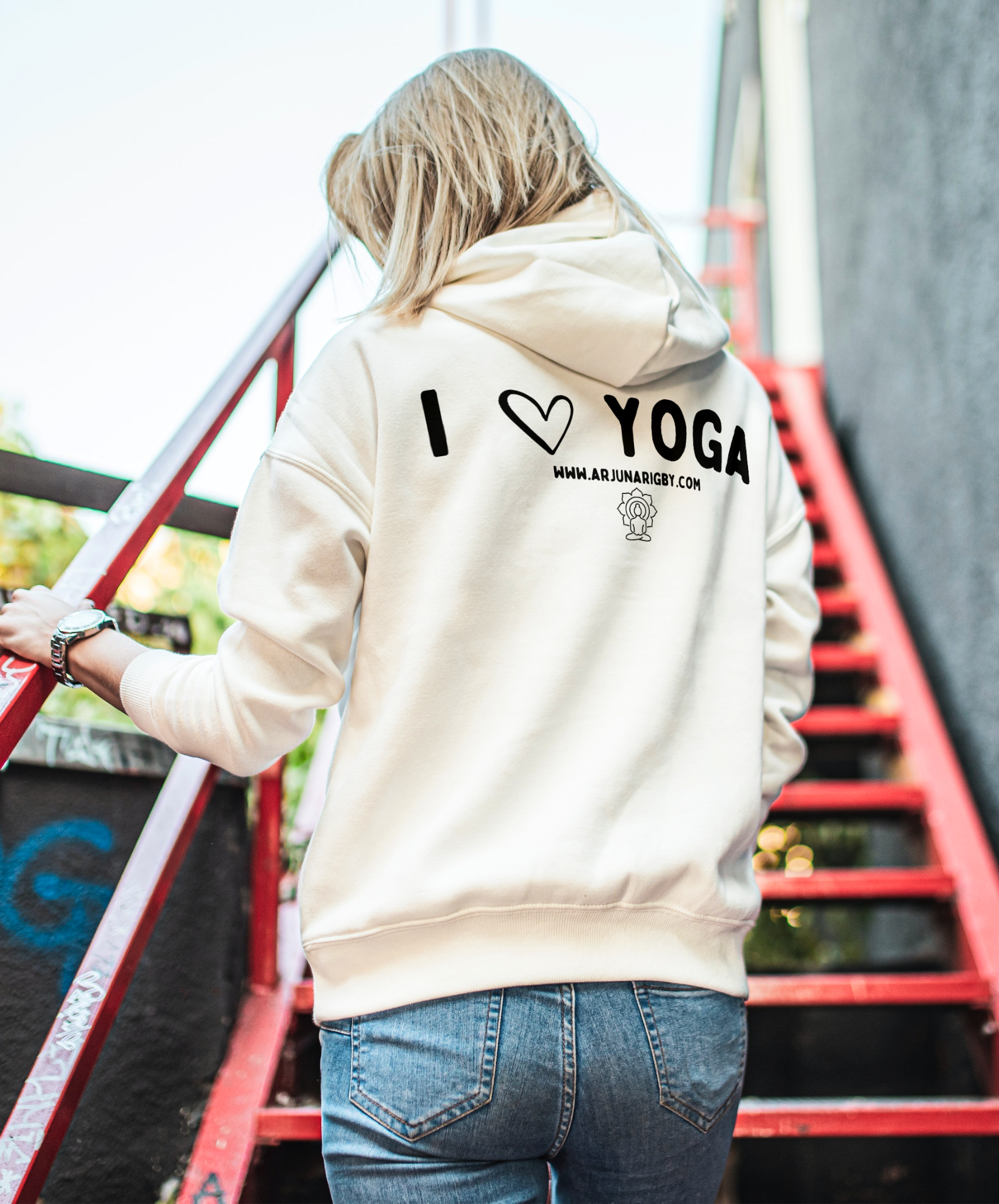 Yogi - Hoodie - Arjuna Rigby Art and Lifestyle Store