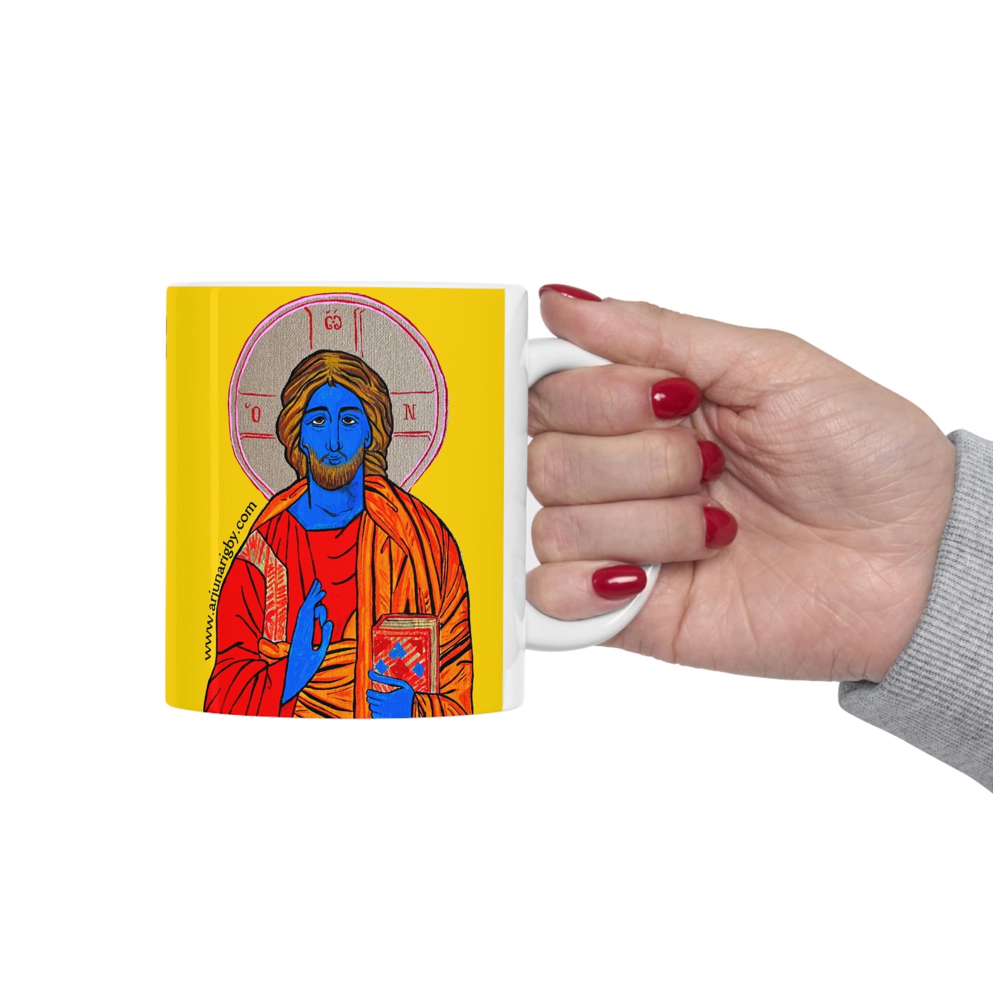 Christ the Quantum Lifegiver - Mug - Arjuna Rigby Art and Lifestyle Store