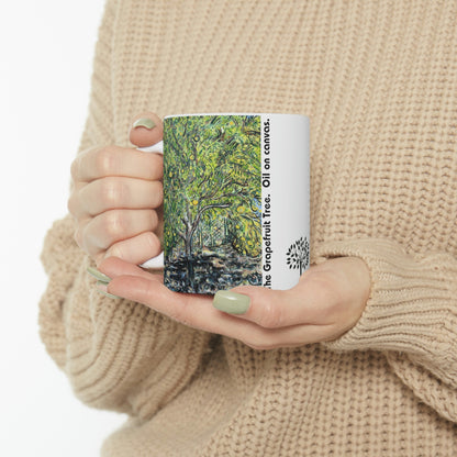 The Grapefruit Tree - Mug - Arjuna Rigby Art and Lifestyle Store