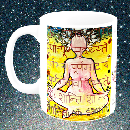 Upasana Yoga Mug - Arjuna Rigby Art and Lifestyle Store