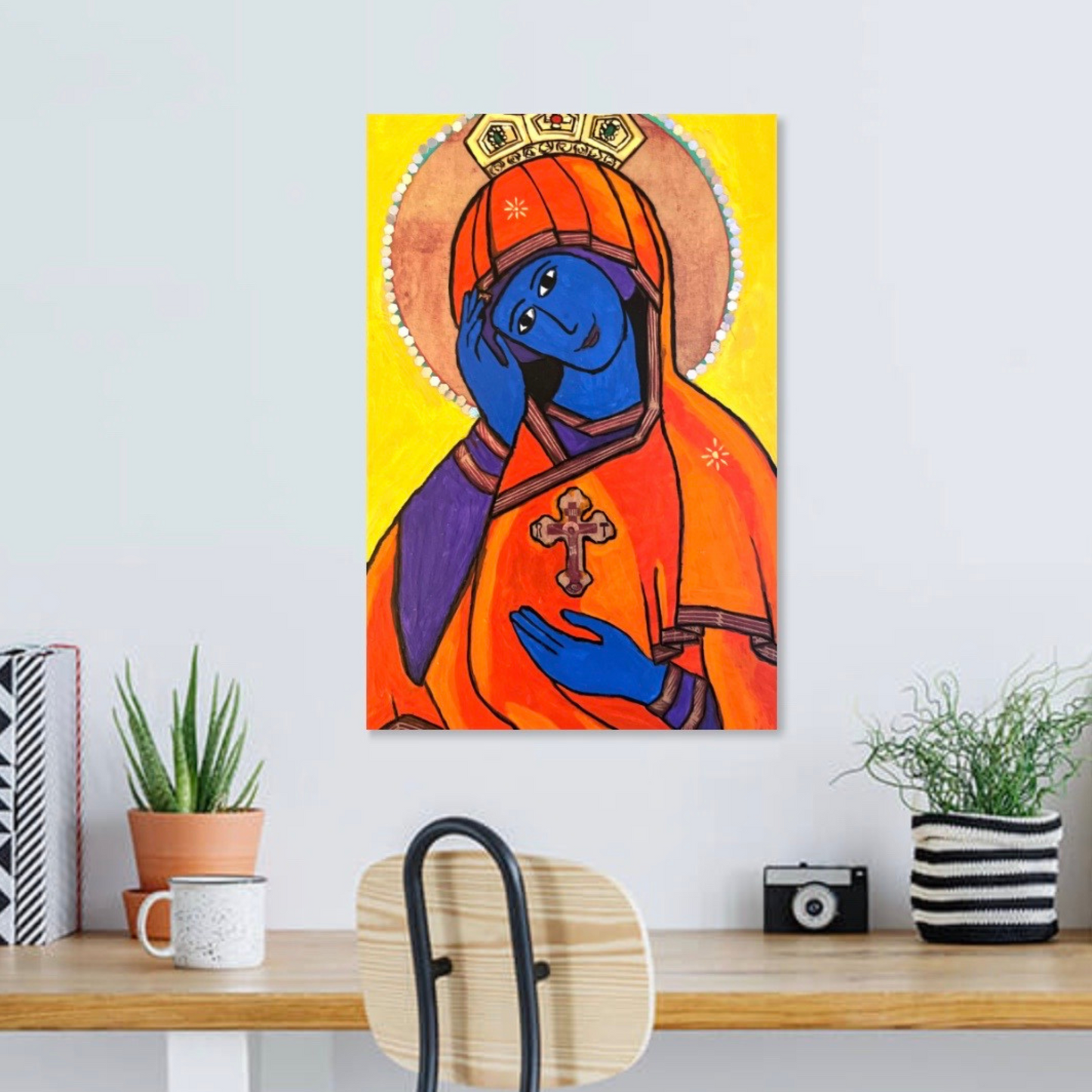 O Queen of Heaven Rejoice! - Print - Arjuna Rigby Art and Lifestyle Store